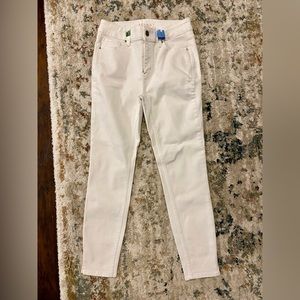 Chico’s white skinny jeans